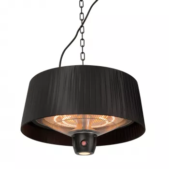Aquecedor infravermelho SUNRED ARTIX C-HB, 1500 W, preto, IP24 para exterior