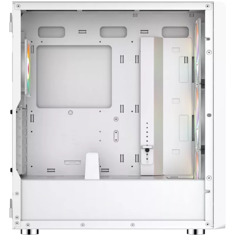 Caixa de PC Silentware Air 100 White — Mid-Tower compatível com ATX, superfície branca