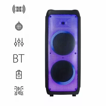 Altifalante portátil Manta SPK1202B250 BT, preto