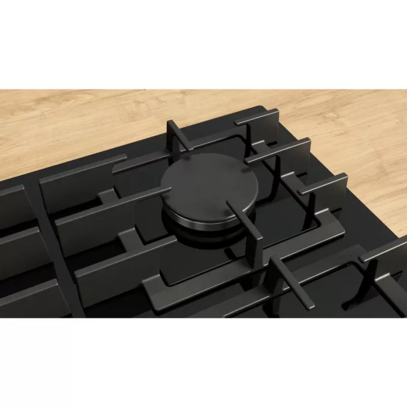 Placa Bosch Serie 8 PRS9A6H40 preta encastrável 90 cm gás 5 zona(s)