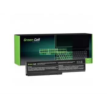 Bateria Green Cell TS03 para Toshiba Satellite C650 C650D C660 C660D L650D L655 L750 — Li-Ion 10,8 V 4400 mAh, 6 células, preto