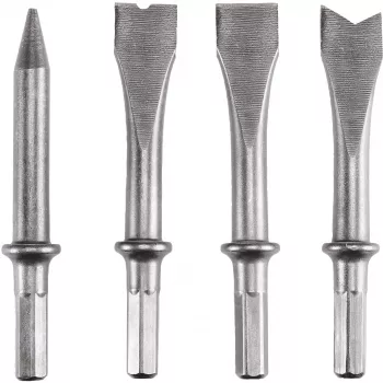 Acessório de cinzel para martelo rotativo Einhell 4132769 metálico 120mm 4pcs