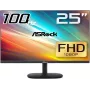 ASRock | Monitor | CL25FF | 24,5 polegadas | IPS | 16:9 | 100 Hz | 1 ms | Portas HDMI 1 | preto