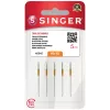 Agulha de máquina de costura SINGER 2045 SZ12 BLST W/05 N204511M503 – agulha doméstica/industrial tamanho 12