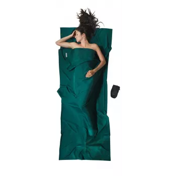 Cocoon TravelSheet saco-cama retangular poliéster verde
