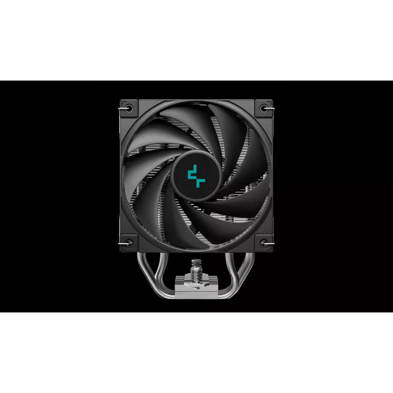 Arrefecedor de ar DeepCool AK500S Digital SE — ventoinha de 120 mm, compatível com soquetes LGA1700/AM5/AM4 e Intel LGA115x/1200, preto