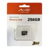 Cartão de memória MicroSDXC MIO High Endurance 256 GB UHS-I para gravação contínua e uso no exterior
