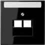 Jung LS 969-2 NAUA SW preto (LS969-2NAUASW)