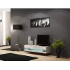Conjunto de armários de sala Cama VIGO novo 12 carvalho Sonoma/branco brilhante