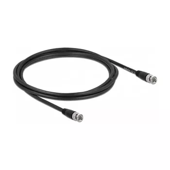 Cabo coaxial DeLOCK 80082 2 m BNC preto