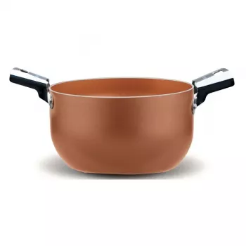 Caçarola Pensofal Cuprum 24-2 com pega em aço inoxidável, 24 cm