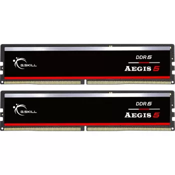 DIMM 32 GB DDR5-6000 (2x 16 GB) Dual-Kit, memória preta, F5-6000J3636F16GX2-IS, Aegis 5, INTEL XMP, AMD EXPO