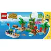 LEGO Brinquedo de construção 77048 Animal Crossing Passeio de barco com a ilha do capitão