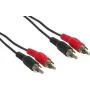 Cabo de áudio e+p B 33/10 10m 2 x RCA 2 x RCA preto (B 33/10)