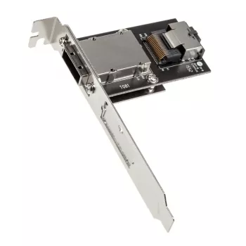 SilverStone SA011 - painel SAS interno para externo - SAS 24Gbit/s - Mini SAS (SFF-8087) (W) para 4 x Mini SAS de 26 pinos (W)