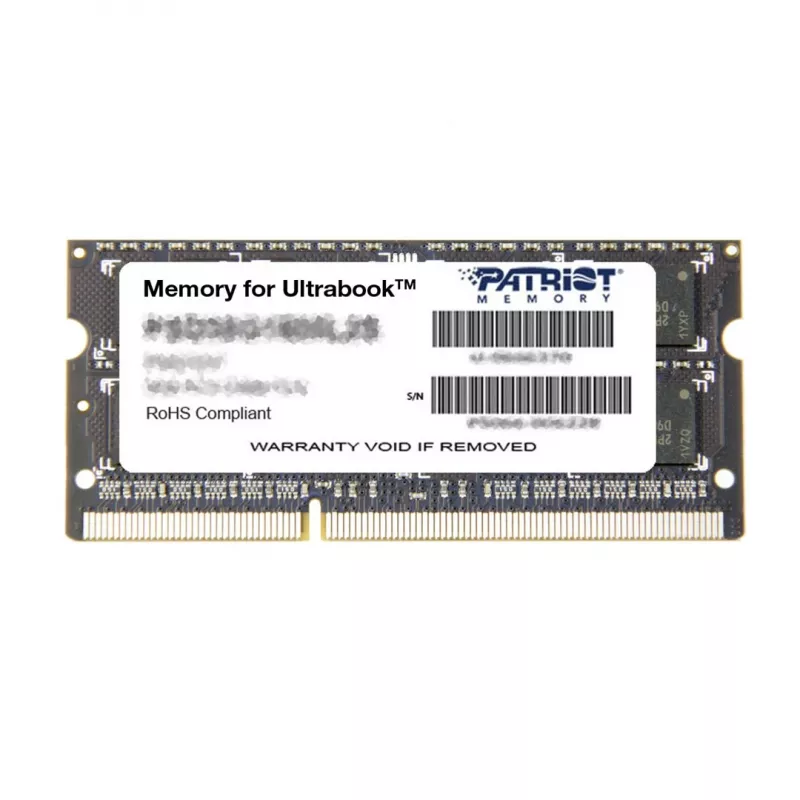 Patriot Signature Ultrabook PSD38G1600L2S memória RAM DDR3 SO-DIMM de 8 GB, 1600 MHz (PC3-12800), CL11
