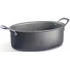 Panela de estufar Pensofal Invictum Professional Oval 32 cm com 2 pegas e tampa de vidro