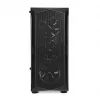 Caixa de PC IBOX LUPUS 27 Midi Tower ATX, vidro temperado, RGB, 455×200×380 mm, suporta ATX, GPU até 32 cm