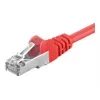 Cabo patch Wentronic Goobay CAT 5e, F/UTP, vermelho, 2 m - mistura de cobre CCA (50152)
