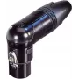 Conector fêmea XLR Neutrik, angular número de polos: 7 preto NC7FRX-B 1 unid. (NC7FRX-B)