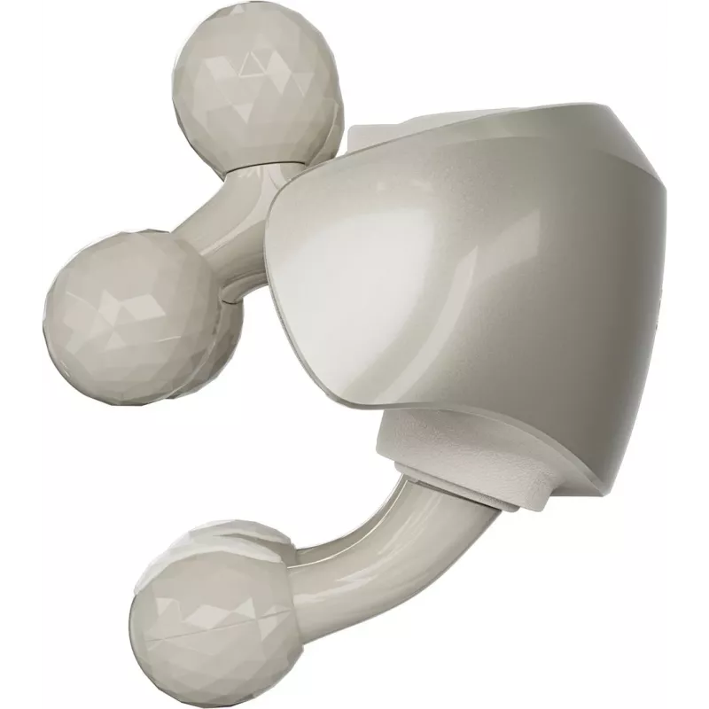 SKG H7 Ultra – cabeças de massagem cinzentas, massagem combinada, massagem por compressão, massagem por amassamento, massagem por vibração, pescoço, ombros, cinzento, plástico, botões, bateria