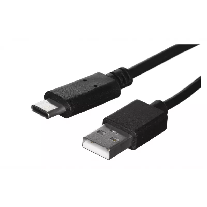 Cabo USB-A para USB-C LANBERG CA-USBO-20CU-0018-BK — USB 2.0, 1,8 m, preto