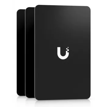 Cartão de acesso por proximidade Ubiquiti UA-Card-B-10 13,56 MHz preto branco