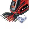 Tesoura para relva e arbustos EINHELL GE-CG 18/100 Li 18 V Li‑Ion 2,5 Ah — aparador sem fio, lâminas 100 mm