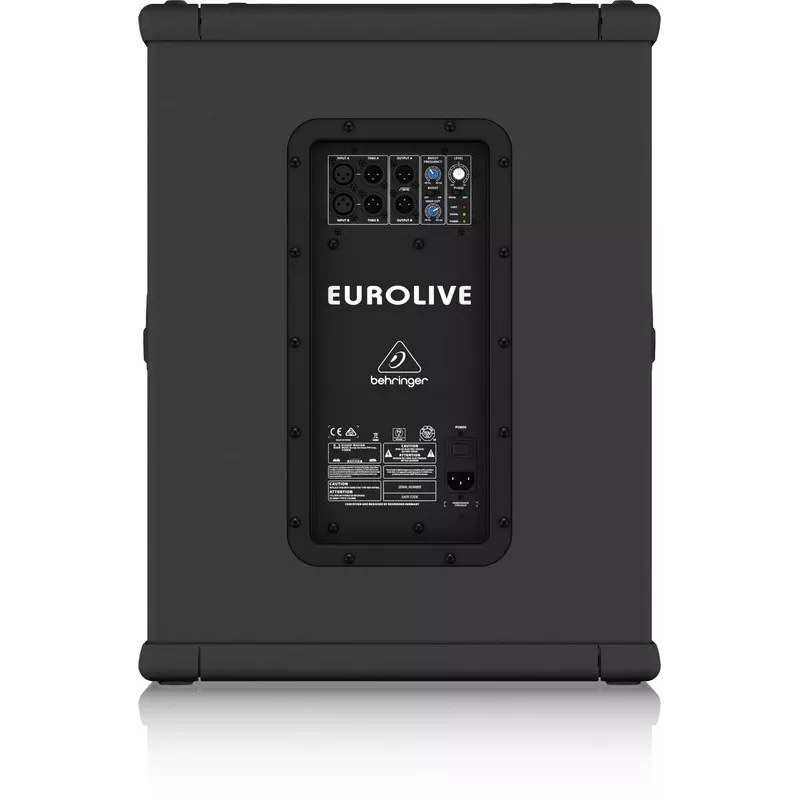 Altifalante Behringer EUROLIVE B1500XP 2 vias preto com fios