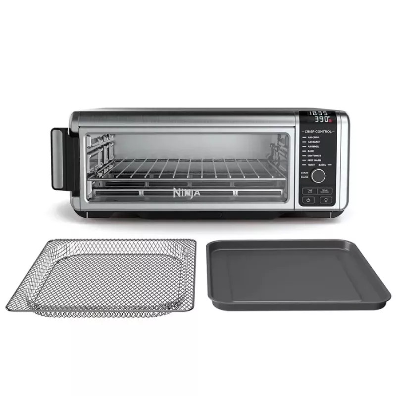 Ninja SP101 Individual 10 L aparelho autónomo 2400 W fritadeira de ar quente preto, aço inoxidável
