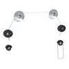 Maclean MC-557 - Suporte VESA para monitor/TV, ultrafino, 32-55 polegadas, 50 kg