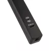 Torres de luz ambiente Lamptron MR188 – preto