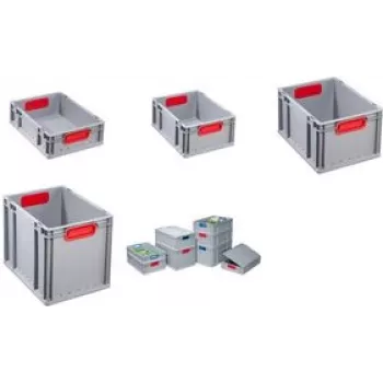 Caixa de armazenamento allit ProfiPlus 30,0 x 40,0 x 22,0 cm cinzenta – recipiente de armazenamento de plástico