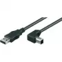 Wentronic Goobay cabo USB 2.0 Hi-Speed, preto, 3 m - ficha USB 2.0 (Type-A) > ficha USB 2.0 (Type-B) (68733)