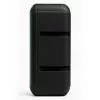 Altifalante estéreo portátil SQUEAK SQ1009 – Bluetooth 5.3, 45 W RMS, 10 h de autonomia, FM, USB, AUX, LED, 1800 mAh, preto
