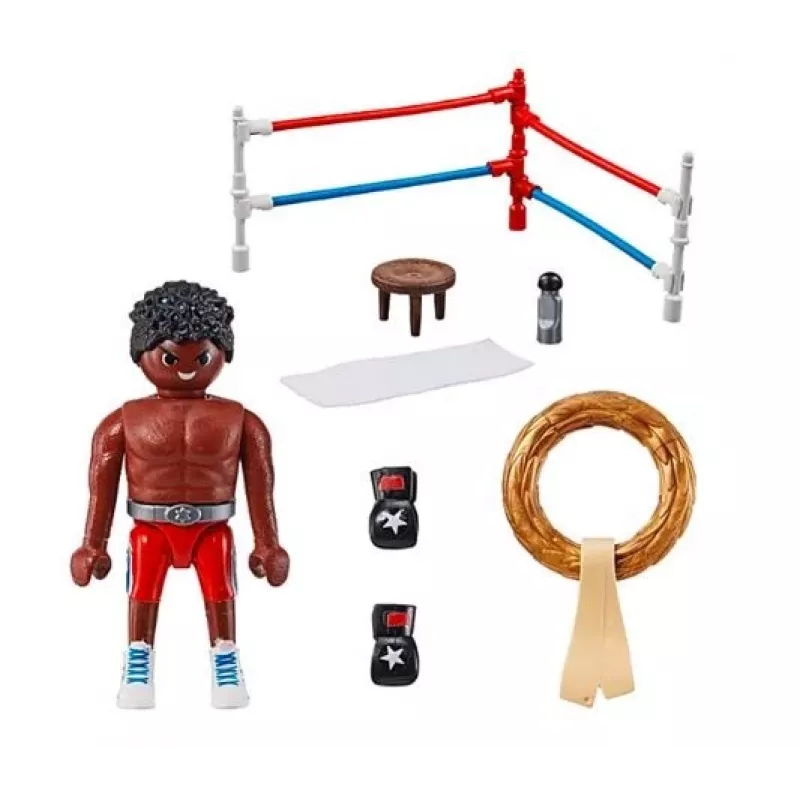 Playmobil Boxchampion conjunto de blocos figura de ação