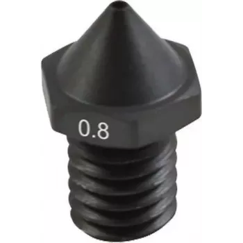 Bico Flashforge Creator 4 0,8 mm endurecido – Bico de aço endurecido Flashforge 0,8 mm para Creator 4
