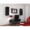 Suporte de TV Cama VIGO 140 30/140/40 preto/preto brilhante