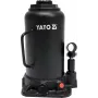 Macaco mecânico YATO YT-17007, capacidade 20.000 kg, curso 24,2–45,2 cm, êmbolo 150 mm, cabeça Ø45 mm, peso 10,5 kg