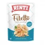 Ração húmida para cães RINTI Filetto Filete de frango com salmão 100 g saqueta, alimento completo para cães adultos, 82% humidade, 14% proteína
