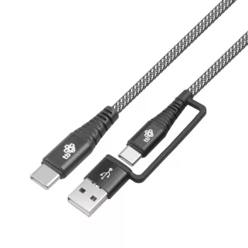 Cabo USB-A para C TB AKTBXKUCTOA120B 1,2 m, preto