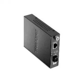 TRENDnet TFC 110S20D3I - Conversor de meios - Ethernet, Fast Ethernet - 10Base-T, 100Base-FX, 100Base-TX - SC monomodo / RJ-45 - 1310 (TX) / 1550 (RX) nm (TFC-110S20D3i)