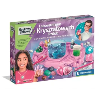 Clementoni Ciência & Jogo - Laboratório de ornamentos de cristal