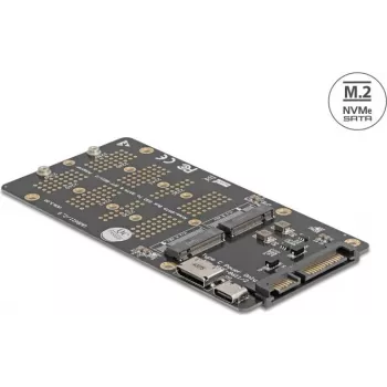 Conversor adaptador DELOCK M.2 Key M NVMe SSD para OCuLink SFF-8612 (modelo 64294)