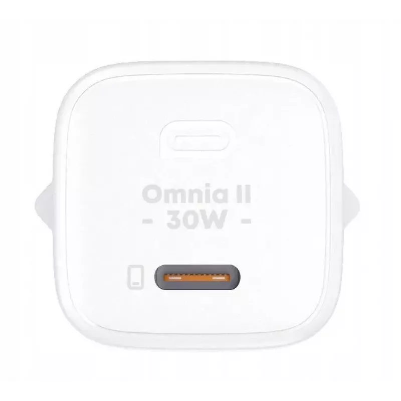 Carregador de parede PA-B1L branco Omnia II Mini 1xUSB-C PowerDelivery 30W 5A