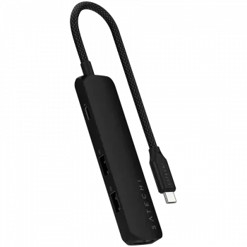 Hub de interface Satechi ST-P4SK USB Type-C 10000 Mbit/s preto