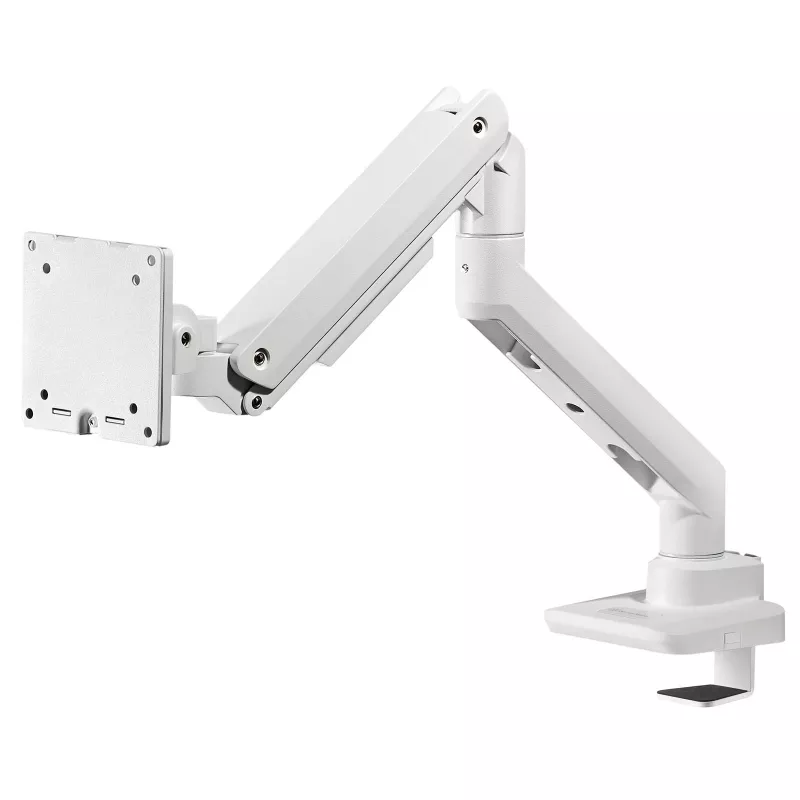 Suporte para monitor SILVERSTONE SST-ARM14 suporte VESA de altura ajustável para um monitor, prateado