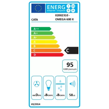 Exaustor CATA OMEGA 600 X/M montagem na parede classe C