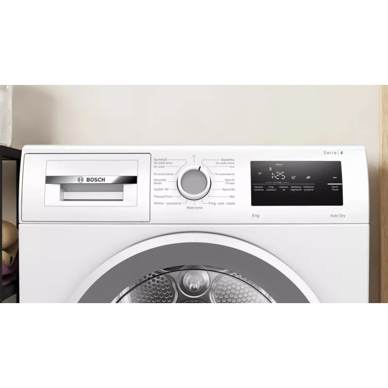 Máquina de secar roupa com bomba de calor Bosch WTH86277PL 8 kg Branco