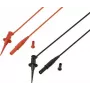 Cabo de teste Voltcraft MSL-525 4 mm ficha de segurança 1,2 m vermelho preto 1 par (VC-17182165)
